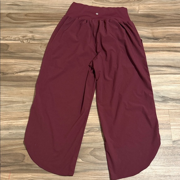 Halara Breezeful Women's High Waisted Crossover Side Pocket Pants Ankle Size M - Picture 9 of 9